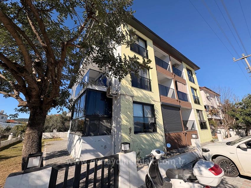 Voll Möbliertes 1+1-Apartment Zur Miete Im Stadtteil Ortaca Karaburun.