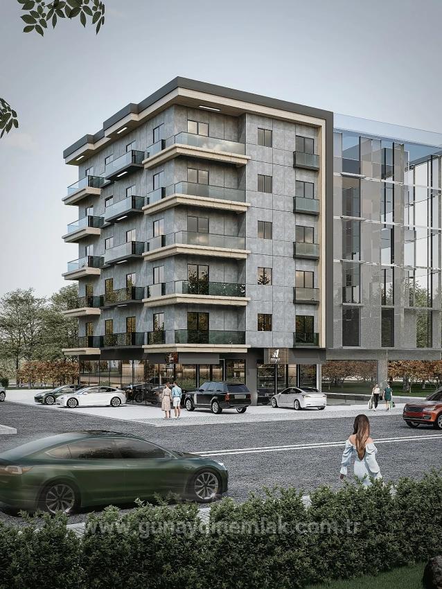 Luxuriöse 2+1 Wohnungen Zum Verkauf Aus Dem Projekt In Der Cumhuriyet Straße In Ortaca