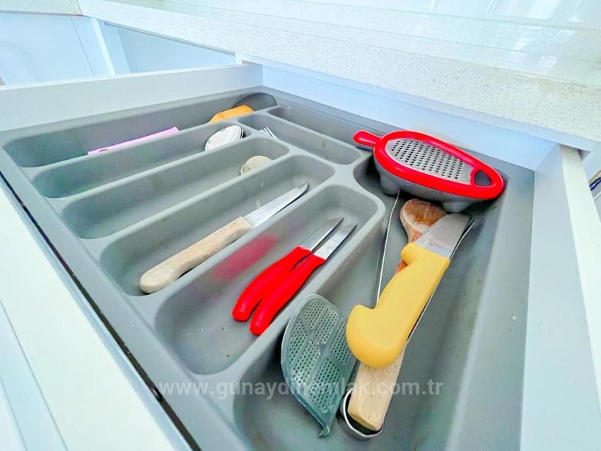 Möblierte 2+1 Geräumige Wohnung Zum Verkauf In Ortaca Karaburun