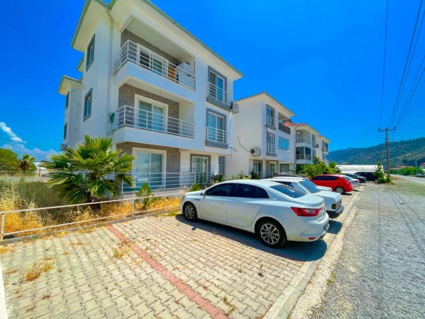 Möblierte 2+1 Geräumige Wohnung Zum Verkauf In Ortaca Karaburun