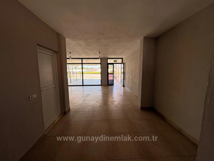 110 M2 Großes Geschäft Zur Miete Im Stadtteil Ortaca Ekşiliyurt, Dalyan Road.