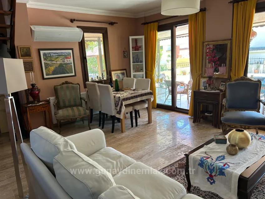 Freistehende 5+1 Triplex-Villa Mit Pool Im Stadtteil Gülpınar Von Dalyan Zu Verkaufen.