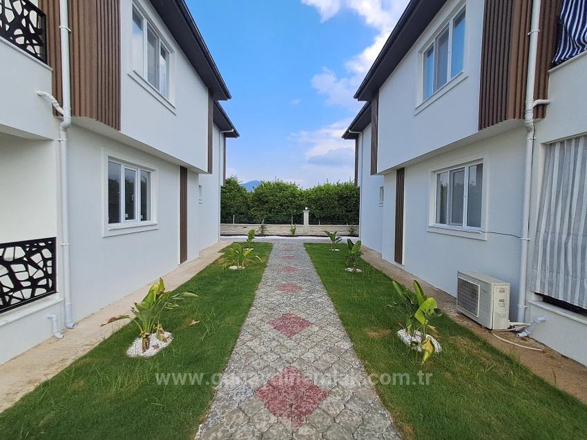2+1-Apartment Mit Pool Und Fußbodenheizung In Ortaca Arıkbaşı