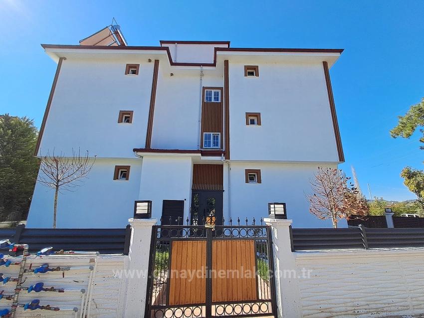 1+1 Neue Wohnung Zum Verkauf In Ortaca Çaylı Mit Pool