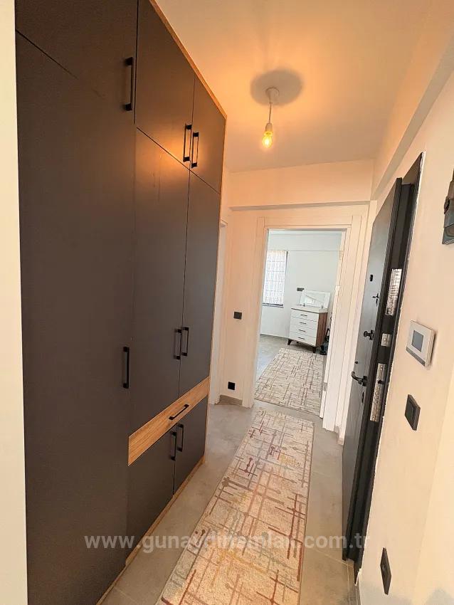 Ortaca Karaburun In Möbliertes 1+1 Apartment Modern Zu Verkaufen