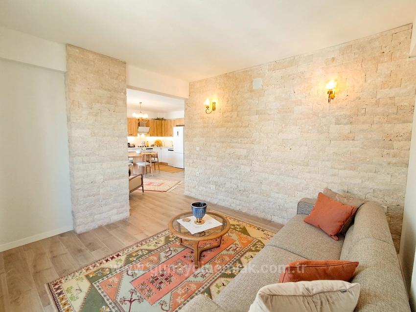 Luxuriöse Möblierte 2+1-Wohnung Zum Verkauf In Ortaca Çaylı
