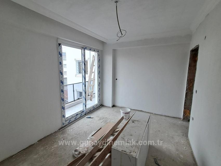 Brandneue, Geräumige 1+1-Wohnung Zum Verkauf Im Stadtteil Karaçalı, Dalaman, Muğla.