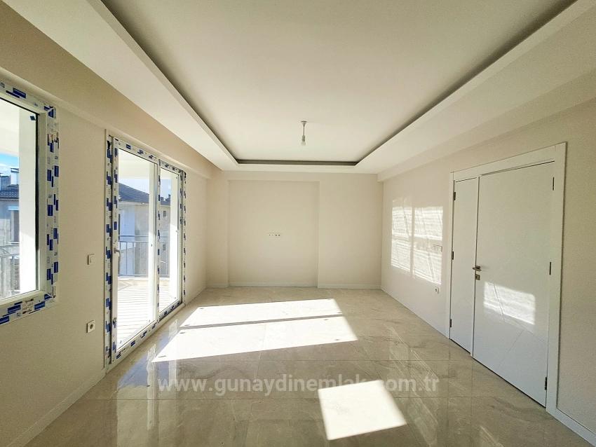 2+1 Brandneue Wohnung Mit Pool Zu Vermieten Im Stadtteil Bahçelievler, Ortaca, Muğla