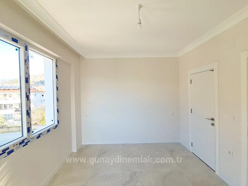 2+1 Brandneue Wohnung Mit Pool Zu Vermieten Im Stadtteil Bahçelievler, Ortaca, Muğla