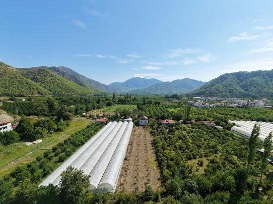 In Ortaca Çaylı 1.870 M2 zu verkaufen Feld, Strom und Wasser vorhanden