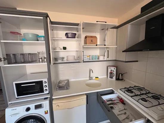 In Dalaman Altıntas möbliert 1+1 Mietwohnung, Service-strecke