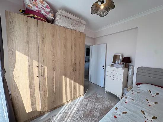 In Ortaca Çaylı mit Pool 2+1 zu verkaufen Wohnung, Eigentumswohnung, Zwischengeschoss