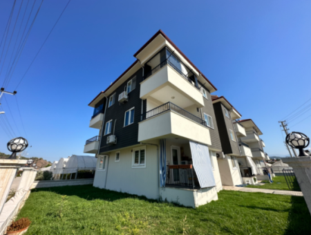 130 M2 3 1 Möblierte Wohnung Zum Verkauf Mit Pool In Ortaca Karaburun, Mugla.