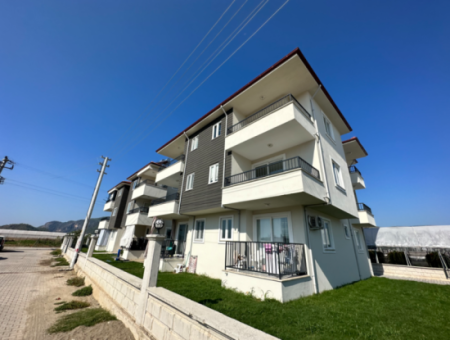 130 M2 3 1 Möblierte Wohnung Zum Verkauf Mit Pool In Ortaca Karaburun, Mugla.