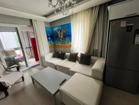 Möblierte 70 M2 Geräumige 1 1 Wohnung Zum Verkauf In Ortaca Cumhuriyet