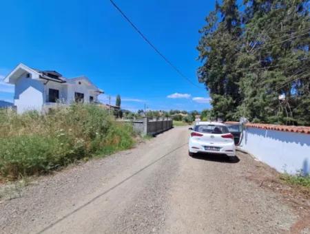 500 M2 Zoniertes Grundstück Zum Verkauf In Dalyan Arıkbaşı