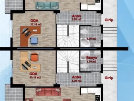 3 1 Luxus-Villa Zum Verkauf In Ortaca Çaylı