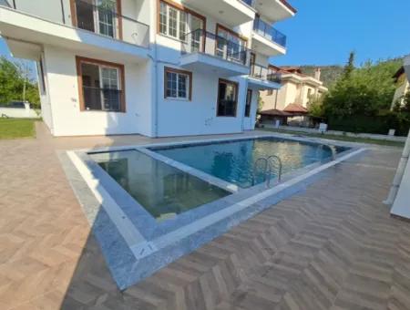 1 1 Geeignete Wohnung Mit Pool In Ortaca Çaylı