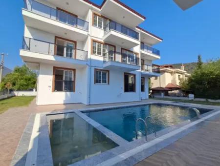 1 1 Geeignete Wohnung Mit Pool In Ortaca Çaylı