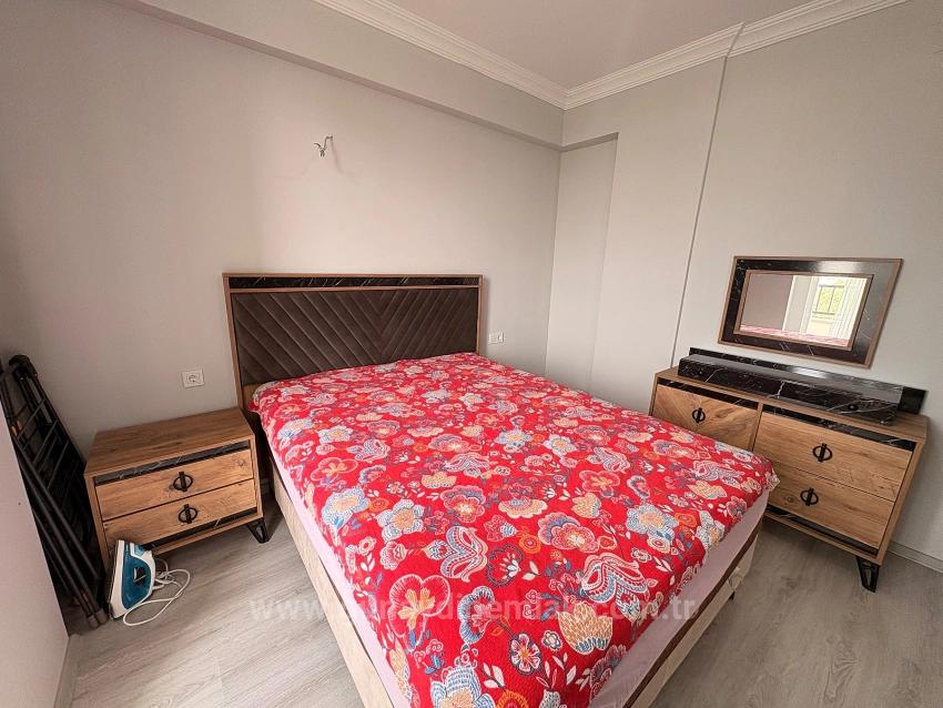 3+1 Fully Furnished Apartment With Pool In Ortaca Karaburun Neighborhood.