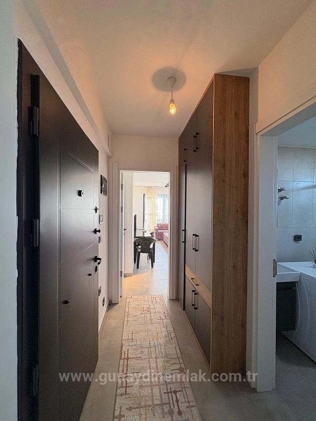 Fully Furnished 1+1 Apartment For Rent In Ortaca Karaburun Neighborhood.