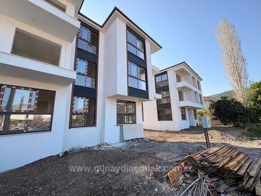 1+1 Brand New Apartment For Sale With Pool In Ortaca Çaylı Neighborhood.