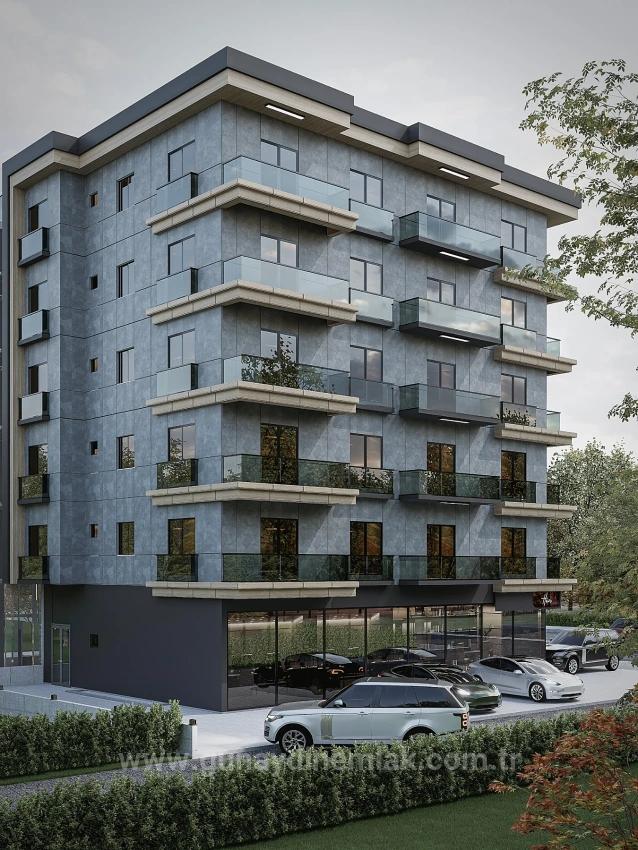 Luxury 2+1 Apartments For Sale From The Project On Cumhuriyet Street In Ortaca