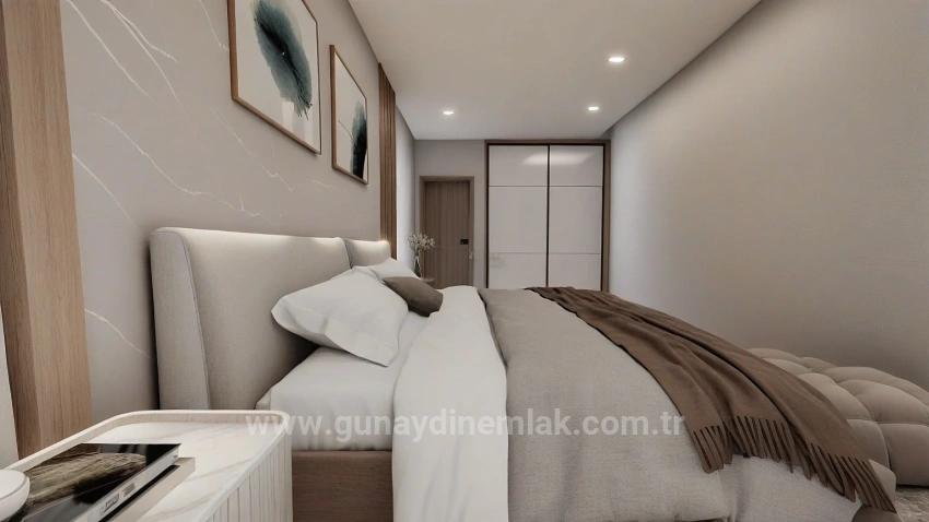 Luxury 2+1 Apartments For Sale From The Project On Cumhuriyet Street In Ortaca
