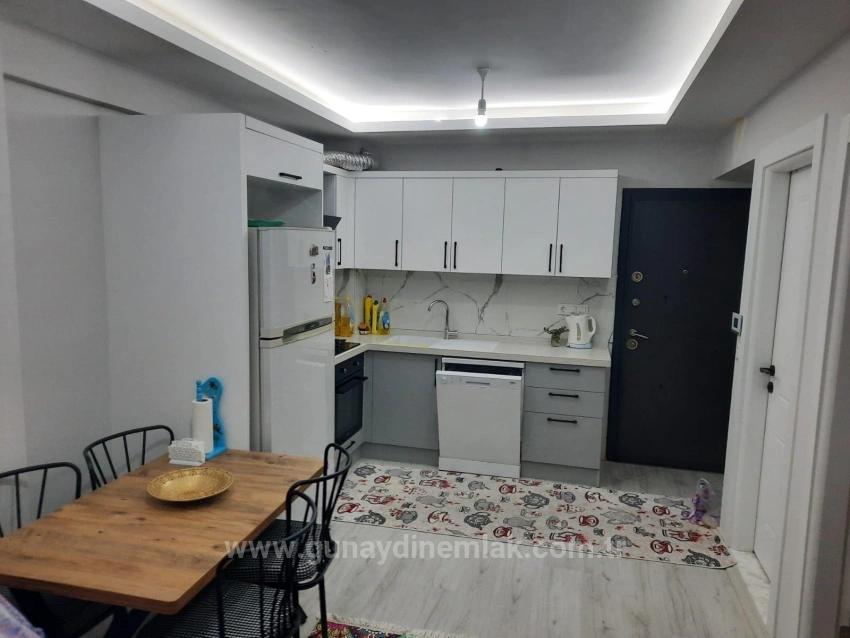 Fully Furnished 1+1 Apartment In Ortaca Karaburun Neighborhood.