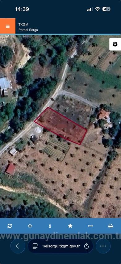 544 M2 Zoned Land For Sale In Cevizli Neighborhood, Çameli.