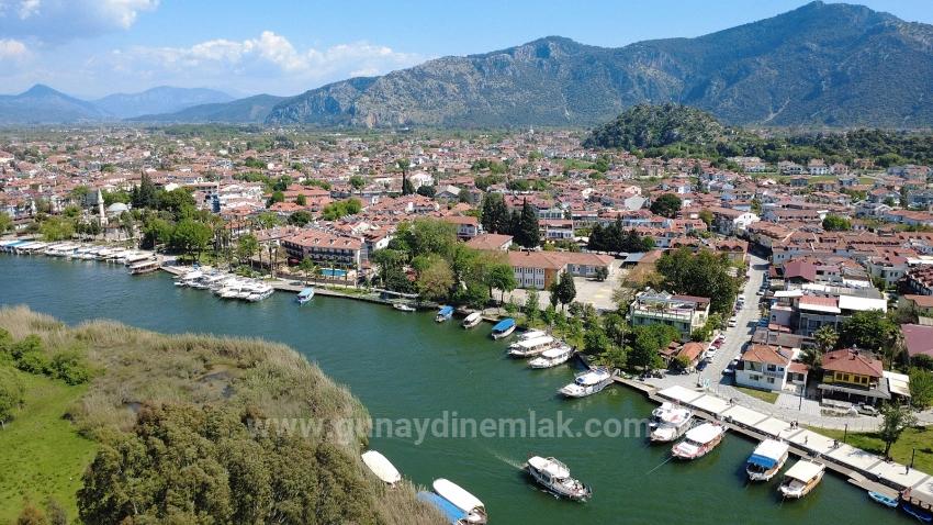 2+1 Detached House For Rent On A 500 M2 Plot In Dalyan Center