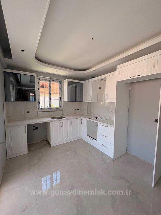 Ortaca Çaylı Neighborhood, Closed Kitchen, 2+1 Brand New Apartment