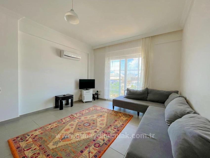 Furnished 2+1 Spacious Flat For Sale In Ortaca Karaburun