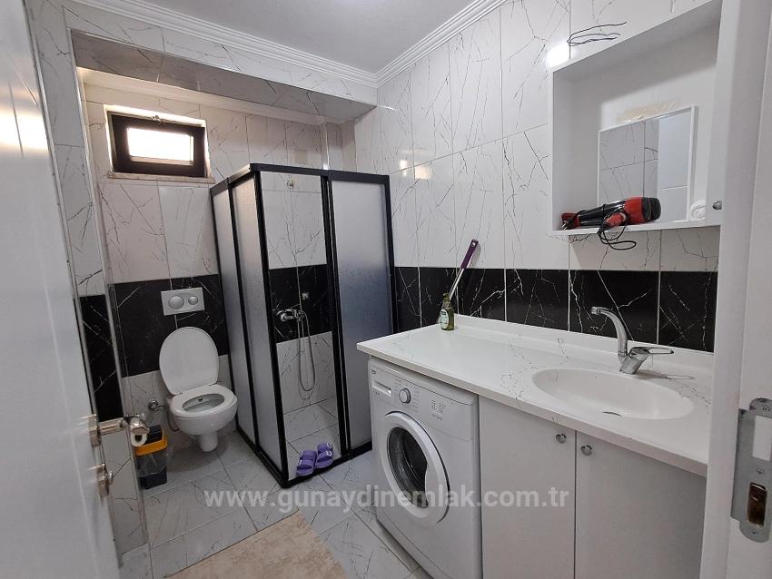 1+1 Furnished Apartment For Sale With Tourism Operation Certificate In Ortaca Karaburun