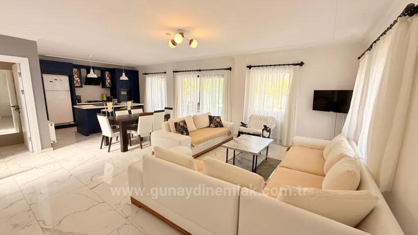 Dalyan Gülpınar Neighbourhood 4+1 Fully Detached For Sale Villa With Swimming Pool