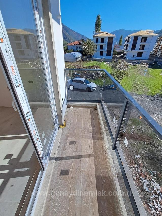 2+1 Luxury Apartment With Pool For Sale In Ortaca Çaylı Holiday Site