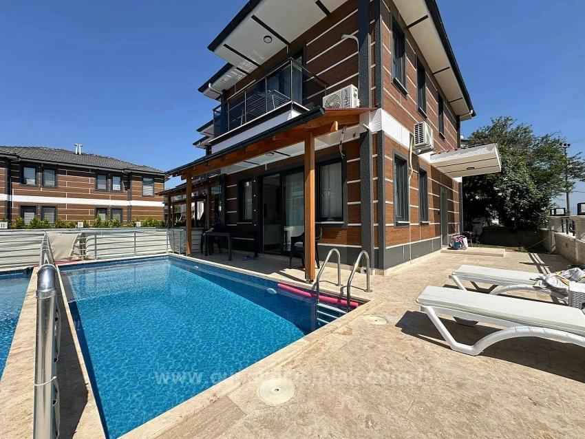 3+1 Villa With Pool For Sale In Metinler, Dalyan