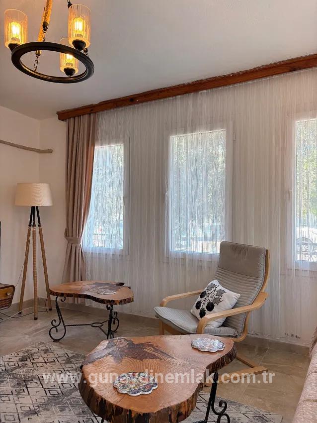 In Dalyan Centre, Fully Furnished Rental 3+1 Flat | Annual Advance Rental