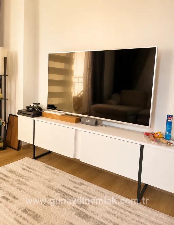 Spacious Bright Apartment Fully Furnished 2+1 For Sale Apartment