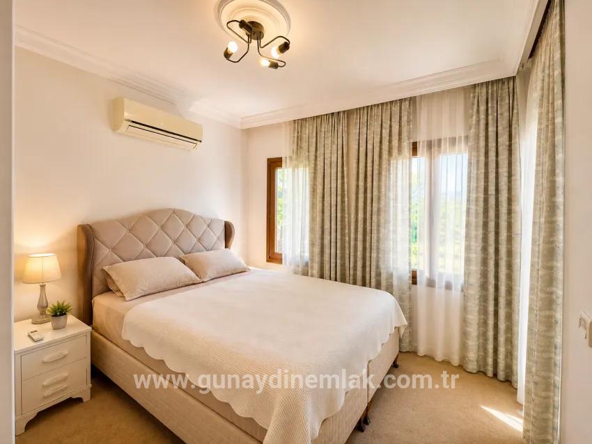 3+1 Bedroom Villa For Rent in Dalyan Nbh. Ortaca - 160 m²