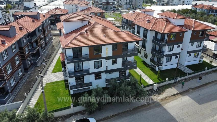 1+1 Apartment For Sale In Ortaca Karaburun, In A Complex With A Pool