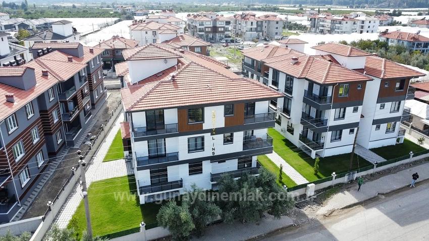 1+1 Apartment For Sale In Ortaca Karaburun, In A Complex With A Pool