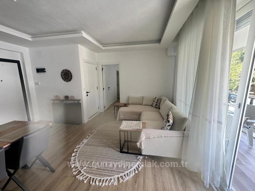 Large 1+1 Flat With Wardrobe And Shutters, Unfurnished For Rent In Ortaca Çaylı
