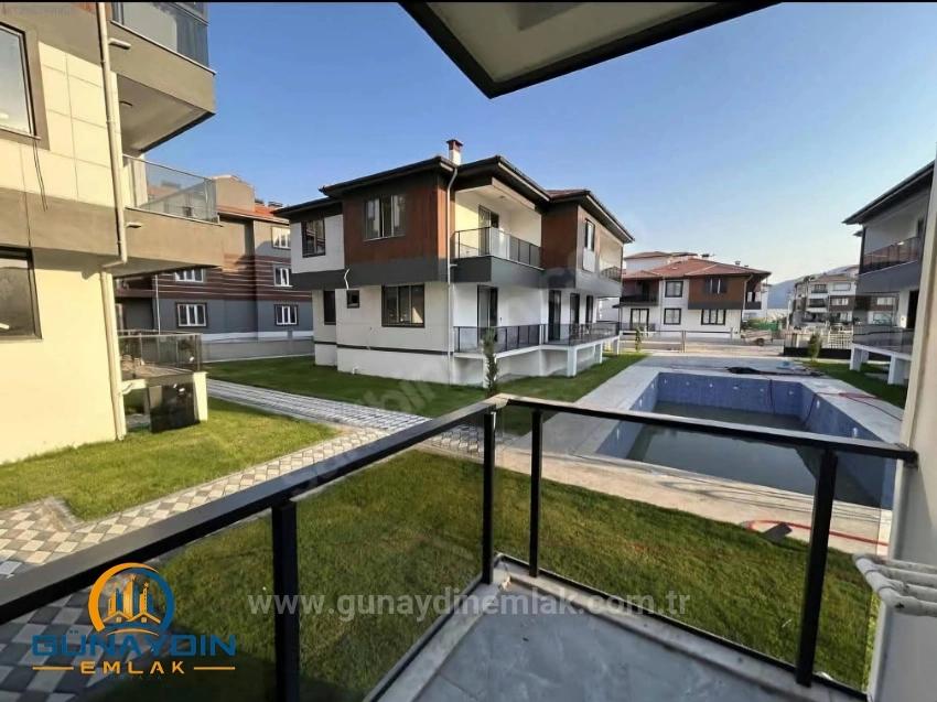 1+1 Rental Apartment With Pool In Ortaca Karaburun