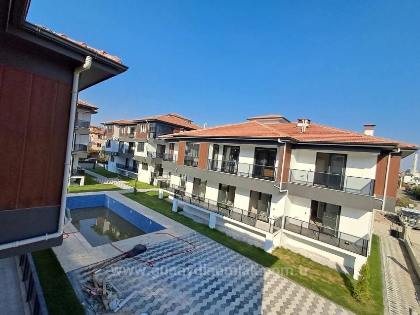 2+1 Rental Apartment With Swimming Pool In Ortaca Karaburun