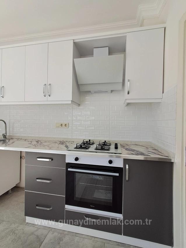 1+1 Apartment With Glass Balcony In Ortaca Karaburun