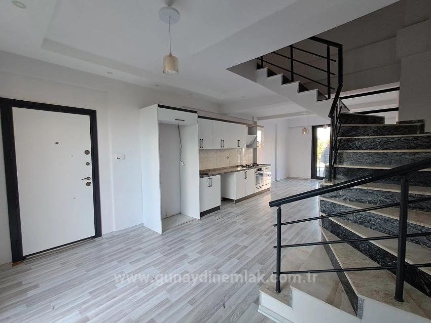 Duplex 2+1 Unfurnished Apartment For Rent In Dalaman Beskese