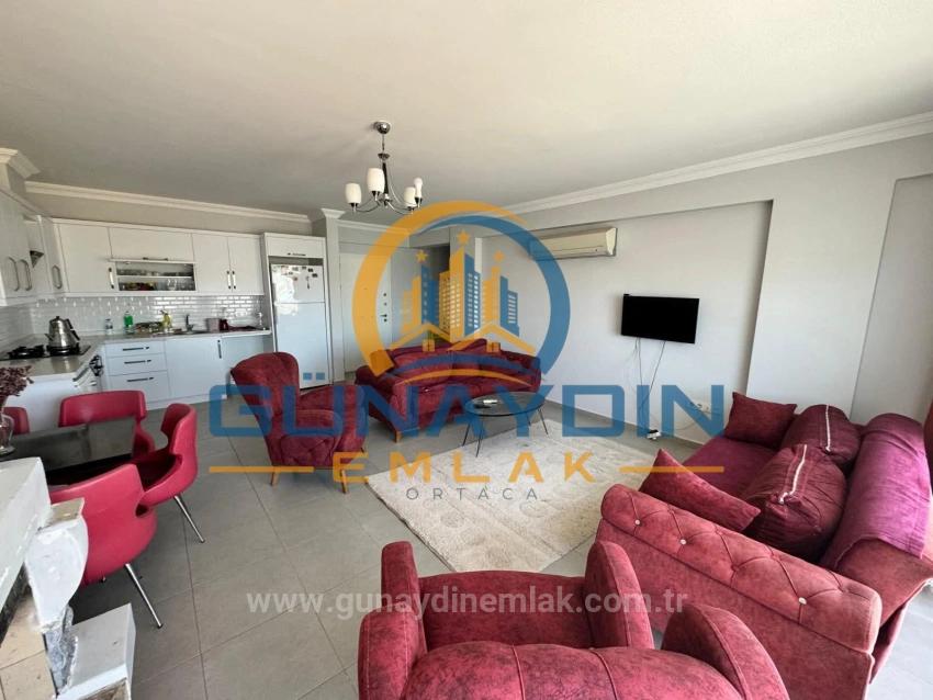 Very Large 2+1 Flat For Sale In Karaburun From Günaydın Real Estate