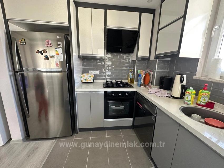 Günaydın Real Estate Offers A Furnished 2+1 Apartment With A Pool For Sale In Bahçelievler.