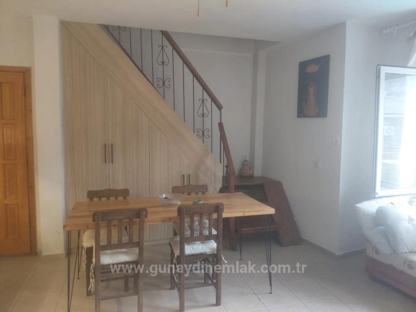 2+1 Duplex Apartment For Sale In A Complex With Pool In Dalyan, From Günaydın Real Estate.